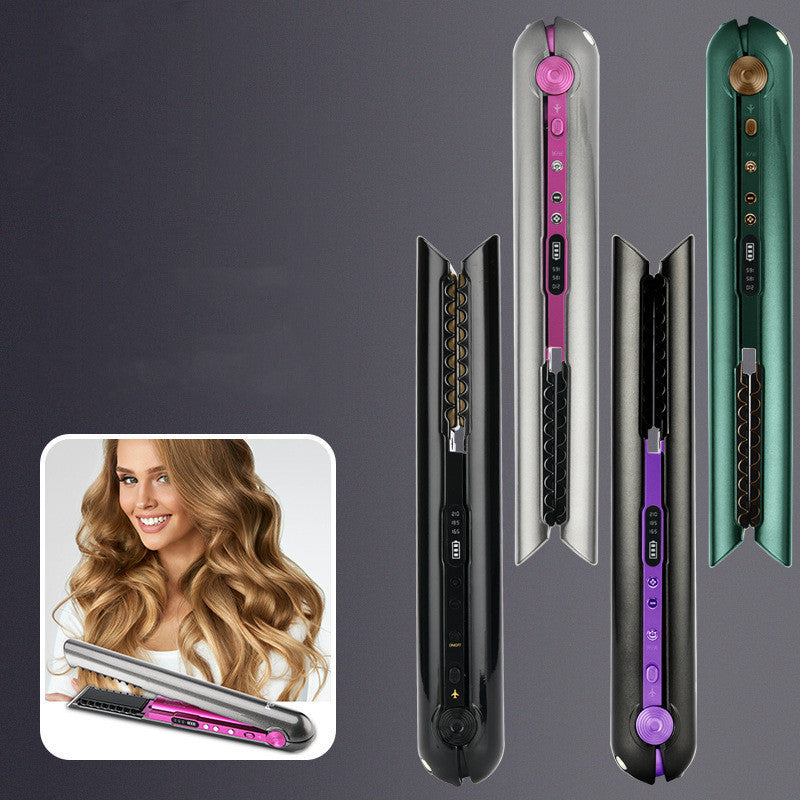 USB Wireless Charging Hair Straightener Comb