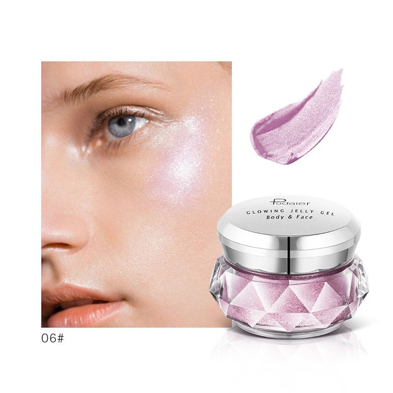 Face Highlighter Jelly Gel Mermaid Eyeshadow Glow