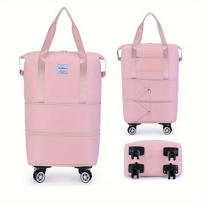 Folding Luggage Bags Expandable Rolling Duffle