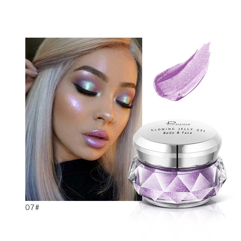 Face Highlighter Jelly Gel Mermaid Eyeshadow Glow