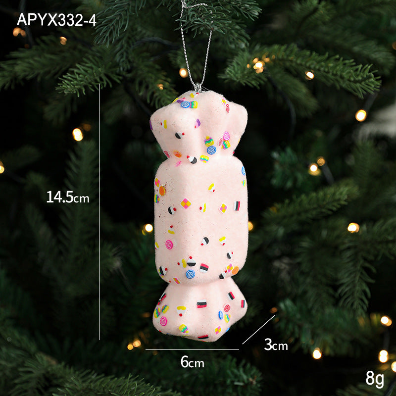 Creative Pendant Ice Cream Christmas Tree Decoration Small Hanging Pieces